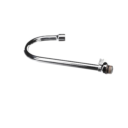T&S Brass 4-3/8 Swivel Gooseneck, B-Pt Stream Regulator Out 179X